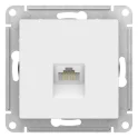 ATLASDESIGN РОЗЕТКА компьютерная RJ45, кат. 5Е, механизм, ЛОТОС Systeme Electric ATN001383