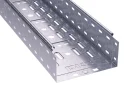 Лоток листовой перфорированный S5 200х100 мм L3000 оцинкованный DKC 35343