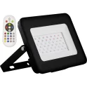 Прожектор светодиодный 2835SMD, 20W RGB AC220V/50Hz IP65, черный, LL-611 Feron 29701