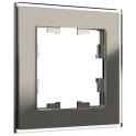 BRITE Рамка 1-мест. РУ-1-2-БрД стекло дым. IEK BR-M12-G-K30