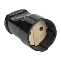 Гнездо штепсельное б/з черн. 10А 250В PROxima EKF ASG10-30