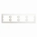 Glossa Перламутр Рамка 4-ая, горизонтальная Systeme Electric GSL000604