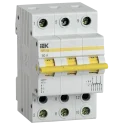 Выключатель-разъединитель трехпозиционный ВРТ-63 3P 50А IEK MPR10-3-050