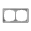 ARTGALLERY 2-постовая РАМКА, универсальная, АЛЮМИНИЙ Systeme Electric GAL000302