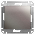 Glossa Платина Выключатель 1-клавишный, сх.1, 10AX Systeme Electric GSL001211