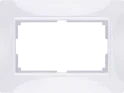 Рамка для двойной розетки (белый, basic) Snabb W0082001 Werkel a051304