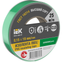 MIXTAPE 7 Изолента 0,15х19мм зеленая 25м IEK EX-IZ10-C15-19-25-K06