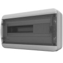TEKFOR Корпус пласт. КМПн-18 IP65 черн. прозр. дверь TF5-KP72-N-18-65-K03-K02 Tekfor BNK 65-18-1