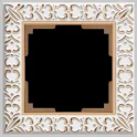 Рамка на 1 пост (белое золото) Antik W0011523 Werkel a050934