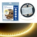 Лента светодиодная 120SMD(2835)/м 11Вт/м 24V 5000*5*1.5мм 3000K, LS505 FERON Feron 53054