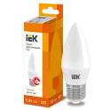 Лампа LED C35 свеча 5Вт 230В 3000К E27 IEK LLE-C35-5-230-30-E27