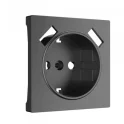 Накладка для розетки USB (графит рифленый) W1179504 Werkel a050746