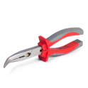 Длинногубцы изогнутые диэлектрические 200 мм серия СТАНДАРТ КВТ 60473