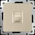 Розетка Ethernet RJ-45 (шампань)W1181011/ Werkel a050873