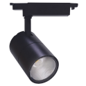 Светильник трековый светодиодный на шинопровод 20W, 1800 Lm, 4000К, 35 градусов, черный, AL103 со вс