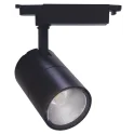 Светильник трековый светодиодный на шинопровод 20W, 1800 Lm, 4000К, 35 градусов, черный, AL103 со вс