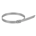 Хомут AISI 304 из нержавеющей стали, 7.9x290 (10 шт.) FlexLock PROxima EKF plc-fl-tss-304-7.9x290-r