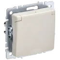 BRITE Роз. с з/к/ш с кр. 16А IP44 РСбш10-3-44-БрКр беж. IEK BR-R16-16-44-K10