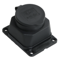 РБ13-1-0м Розетка с защ. кр. настен. ОМЕГА IP44 IEK PKR11-016-2-K02