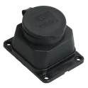РБ13-1-0м Розетка с защ. кр. настен. ОМЕГА IP44 IEK PKR11-016-2-K02