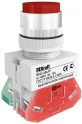 Выкл. кноп. ABLFP D22 КРАСНЫЙ 220В ВK-22 DEKraft 25020DEK