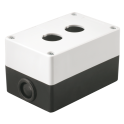 Корпус КП102 для кнопок 2места белый IEK BKP10-2-K01