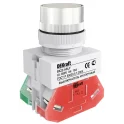 Выкл. кноп. ABLF D22 БЕЛЫЙ 220В ВK-22 DEKraft 25011DEK