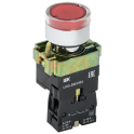 Кнопка управления LAY5-BW3461 с подсветкой красный 1з IEK BBT50-BW-K04