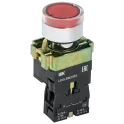 Кнопка управления LAY5-BW3461 с подсветкой красный 1з IEK BBT50-BW-K04