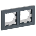 BRITE Рамка 2-мест. IP44 РУ-2-БрГ-44 граф. IEK BR-M22-44-K53