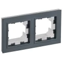 BRITE Рамка 2-мест. IP44 РУ-2-БрГ-44 граф. IEK BR-M22-44-K53