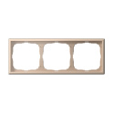 ARTGALLERY 3-постовая РАМКА, универсальная, ПЕСОЧНЫЙ Systeme Electric GAL001203