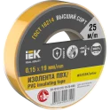 MIXTAPE 7 Изолента 0,15х19мм желтая 25м IEK EX-IZ10-C15-19-25-K05