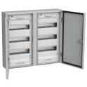 UNIVERSAL Корпус металлический ЩРн-2х36з-1 IP54 IEK MKM11-N-2X36-54-Z-U