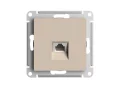 AtlasDesign РОЗЕТКА компьютерная RJ45, кат. 5Е, механизм, ПЕСОЧНЫЙ Systeme Electric ATN001283