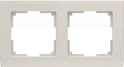 Рамка на 2 поста (слоновая кость) Stark W0021803 Werkel a050920