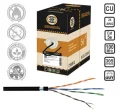 Витая пара F/UTP Cat5е PЕ 4х2х0,50 24AWG Евкабель EDS004099