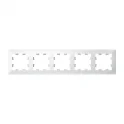 ATLASDESIGN AIR 5-постовая РАМКА, ЛОТОС/дымчатый белый Systeme Electric ATN221305