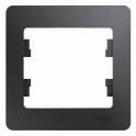 Glossa Графит Рамка 1-ая Systeme Electric GSL001301