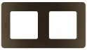 Рамка 2 поста - Inspiria - бронза Legrand 673949