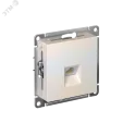 ATLASDESIGN РОЗЕТКА компьютерная RJ45 кат. 5e, механизм, ЖЕМЧУГ Systeme Electric ATN000483