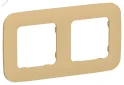 FLITE ARTISTIC Рамка 2-местная РУ-2-А-ФлШм шамуа IEK FI-M22-31-20-K89