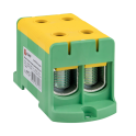 Клемма силовая вводная двойная КСВ 35-150 желто-зеленая PROxima EKF kvs2-35-150-y-green