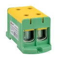 Клемма силовая вводная двойная КСВ 35-150 желто-зеленая PROxima EKF kvs2-35-150-y-green