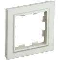 BRITE Рамка 1-мест. РУ-1-БрКр беж. IEK BR-M12-K10