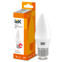 Лампа LED C35 свеча 7Вт 230В 3000К E27 IEK LLE-C35-7-230-30-E27