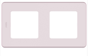Рамка 2 поста - Inspiria - розовый Legrand 673944