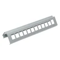 Патч-панель для 12 модулей RJ45 "Nova" EKF nv-pp12