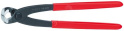 Клещи вязальные для арматурной сетки, 280 мм, фосфатированные, обливные ручки KNIPEX KN-9901280