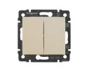 Переключатель СП 2-м механизм (слон.кость) Valena Legrand 774308